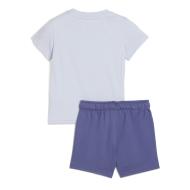 Ensemble Bleu Garçon Puma Minicats Ess Tee And vue 2