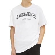 T-shirt Blanc Garçon Jack & Jones Varsity