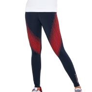 Legging Bleu Femme Tommy Sport Technique pas cher