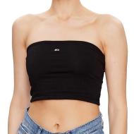 Top Bandeau Noir Femme Tommy Hilfiger Tjw Essential Tube T
