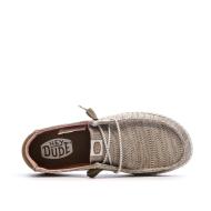 Chaussures Marron Mixte Hey Dude Walnut vue 3