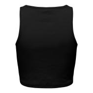 Crop Top Noir Femme JDY Sofia vue 2