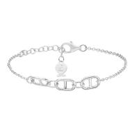 Bracelet Argent Femme Clio Blue Jaseron pas cher