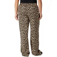 Pantalon Beige à Imprimés Femme Vero Moda Curve Easy Hw Wide vue 2