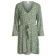 Robe Verte À motifs Femme Vila Viviska pas cher