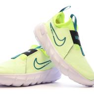Baskets Jaune fluo Garçon Nike Flex Runner 2 vue 7