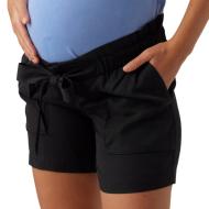 Short de Grossesse Noir Femme Mamalicious Bethune Woven pas cher