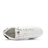 Baskets Blanches Homme Calvin Klein Jeans Classic Cupsole YM0YM01369 vue 4