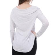 T-shirt Gris Manches longues Femme French Connection Marley vue 2