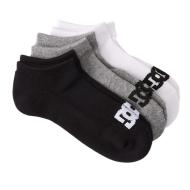 x3 Paires de Chaussettes Noires/Blanc Dc shoes ADYA pas cher