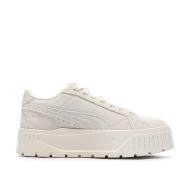 Baskets Beiges Femme Puma Karmen vue 2
