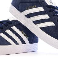 Baskets Gazelle Marine Mixte Adidas vue 7