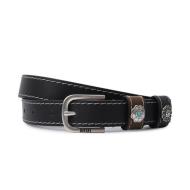 Ceinture Noire Femme Diesel B-texa Belt