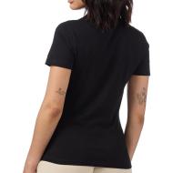 T-shirt Noir Femme Calvin Klein Jeans Printed vue 2