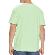 T-shirt Vert Homme Tommy Hilfiger Linear vue 2