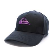 Casquette Noire/Violette Homme Quiksilver Decades Hdwr