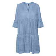 Robe Courte Bleu Femme Vero Moda Honey Lace pas cher