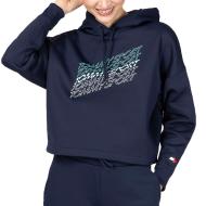 Sweat Bleu Femme Tommy Sport Graphic pas cher