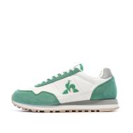 Baskets Blanches/Verte Femme Le Coq Sportif Astra_2 W Optical pas cher