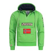 Sweat Vert Homme Geographical Norway Gymclass pas cher