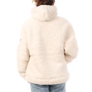 Sherpa-Jacke Ecru Frau Sherpa Compagnie des Amériques MARGAUX Ansicht 2
