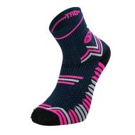 X1 Paire de Chaussettes Rose Femme BV SPORT Trail Ultra vue 2