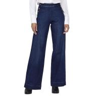 Jean Bleu Femme Only Madison Hw Button pas cher