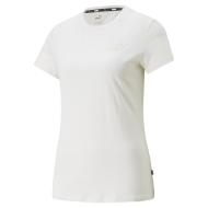 T-shirt Écru Femme Puma Ess+ Embroid pas cher