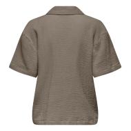 Chemise Marron Femme JDY Theis vue 2