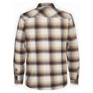 Chemise Carreaux Marron/Beige Homme Petrol Industries Sleeve Check vue 2
