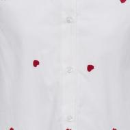 Camisa blanca/roja para niña ONLY Koglina ver 3
