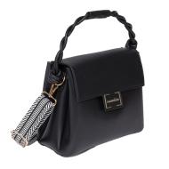 Sac Bandoulière Noir Femme Manoukian Mona vue 3