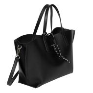 Sac à Main Noir Femme Manoukian Lotus vue 3