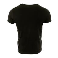 T-shirt Noir Homme Schott O Neck Jeff vue 2