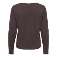 T-shirt Manches Longues Marron Femme JDY Rex vue 2