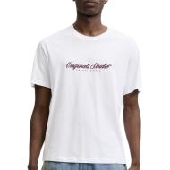 T-Shirt Blanc Homme Jack & Jones Montauk pas cher