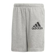 Short Gris Garçon Adidas Bos pas cher