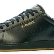 Baskets Noir Homme Le Coq Sportif Court set vue 7