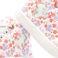 Baskets Blanc/Rose Fille Lulu Castagnette Lenaig Bottillon vue 7