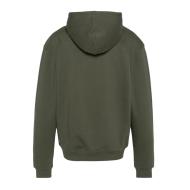 Sweat à Capuche Kaki Homme Schott Sidney vue 2