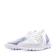 Chaussures de foot Blanc/Bleu Homme Adidas Predator Edge.3 TF vue 6