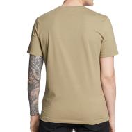 T-shirt Kaki Homme Guess Vertical vue 2