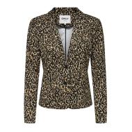 Blazer Beige/Noir Femme Only Printed pas cher
