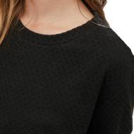 Pull Noir Femme Vila Structa vue 3