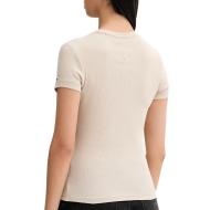 T-Shirt Beige Femme Tommy Hilfiger DW0DW21838 vue 2