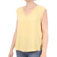 Top Jaune Femme Jacqueline De Yong Neptune pas cher