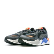 Baskets Noire/Bleu Homme Puma Rs-x Geek vue 6