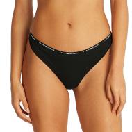 String Noir Femme Tommy Hilfiger Thong UW0UW05741 pas cher
