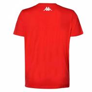 T-Shirt Rouge Homme Kappa Brizzo vue 2