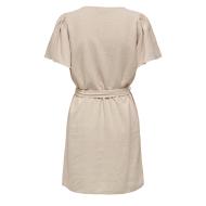 Robe Beige Femme JDY 15321189 vue 2